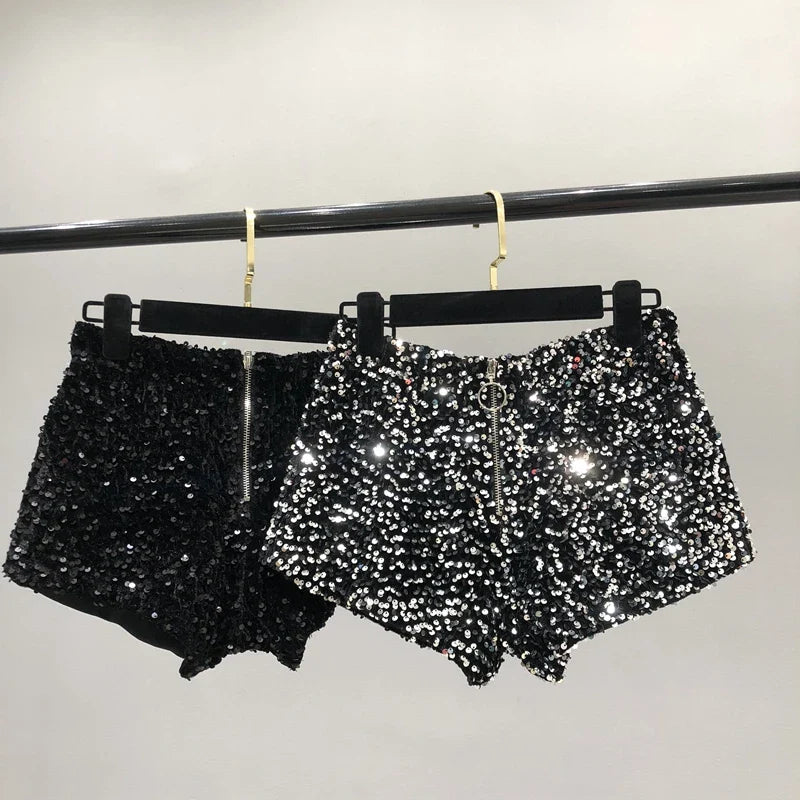 Falda Short de Lentejuelas Night