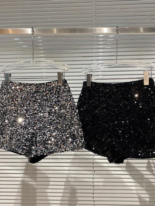 Falda Short de Lentejuelas Night